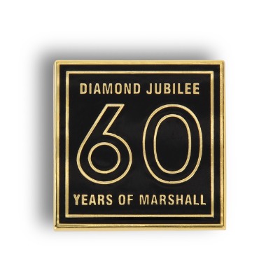 MARSHALL 60주년 기념 ENAMEL PIN (ACCS-10389)