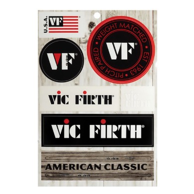 VIC FIRTH VFSTSHEET (VIC FIRTH VINYL STICKER SHEET)